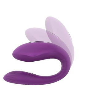 Amazon เทียมแอปควบคุมระยะไกลเครื่องสั่นควบคุมคู่ clitoral & G-Spot Massager ความถี่10สปีด - Product Image 3
