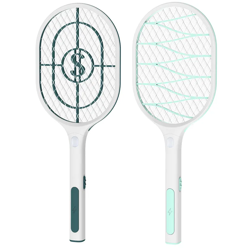 Factory Wholesale Electric Rechargeable Fly Mosquito Swatter Hitting Killer Bat With Cord Charging Ac Power Mosquito Racket