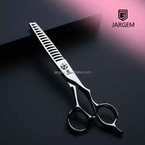 Paling Direkomendasikan oleh Pelanggan Set Gunting Rambut <span class=keywords><strong>6</strong></span>.0 Inch Baja VG10 Bilah Pedang Gigi 3D Tanpa Mencubit Rambut Gunting Barber - Product Image 3
