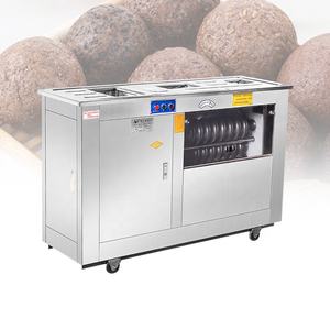 Machine industrielle verticale de découpe de pâte à pain et à beignets en petits morceaux et diviseuse-rondelleuse de pâte avec courroie - Product Image 1