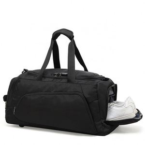 Muestra Gratuita, Bolsa Deportiva Impermeable con Cierre de Cremallera y Compartimento para Zapatos, Venta al Por Mayor - Product Image 4