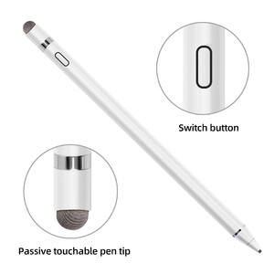 Lápiz <span class=keywords><strong>Capacitivo</strong></span> Universal, Stylus Activo para Dibujar y Tomar Notas con Carga USB Inalámbrica - Product Image 2