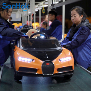 Línea de montaje de coche de juguete eléctrico con línea de doble velocidad - Product Image 1