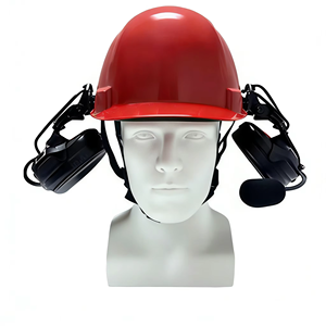 <span class=keywords><strong>Casque</strong></span> de communication à maillage 500M, <span class=keywords><strong>casque</strong></span> supra-auriculaire à réduction de bruit ENC pour <span class=keywords><strong>chantier</strong></span> de construction, site minier, guide touristique - Product Image 6