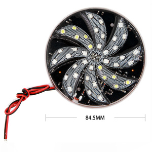 Luces Decorativas RGB Coloridas para Motocicleta, Coche Eléctrico, WISP Modificado, Luces Intermitentes de Colores, Luces de Hojas de Viento - Product Image 6