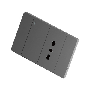 Vente directe d'usine de panneaux électriques ignifuges de type 118, panneau <span class=keywords><strong>PC</strong></span> grand format, trois-en-un, 1/3 16A, prise italienne - Product Image 6