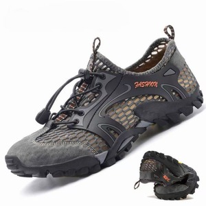 Sandalias de malla transpirable para hombre, ligeras, modernas, para senderismo, vadeo, casuales, para verano. - Product Image 1