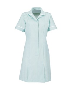 Vestido <span class=keywords><strong>Vintage</strong></span> para mujer, botón, cuello plano, cinturón, <span class=keywords><strong>camarero</strong></span>, Hotel, <span class=keywords><strong>uniforme</strong></span> de limpieza, vestido - Product Image 3