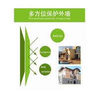 Revêtement liquide de peinture de mur extérieur de marbre de granit transparent résistant aux intempéries direct d'usine pour des murs