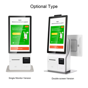 Kiosque de paiement en libre-<span class=keywords><strong>service</strong></span> de 15,6 pouces, écran tactile pour restauration rapide, kiosque de paiement de bureau, montage mural, terminal de point de vente, kiosque de commande automatique - Product Image 5