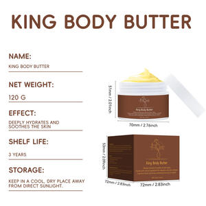 Crème hydratante et lissante au beurre de mangue, marque propre de luxe, hydratation intense et longue durée, pour le corps. - Product Image 5