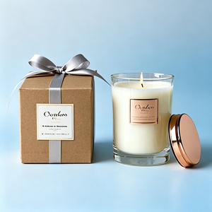 Bougie parfumée <span class=keywords><strong>de</strong></span> luxe <span class=keywords><strong>de</strong></span> marque personnalisée avec étiquette privée et emballage personnalisé avec logo pour la décoration <span class=keywords><strong>de</strong></span> la maison et les coffrets cadeaux - Product Image 2