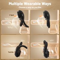 Adams spielzeug Cock Ring mit Rose Klitoris-Stimulator Penis Ring Vibrator Sex-Spielzeug für Männer vibrierender Cock-Ring Paare Sex-Spielzeug