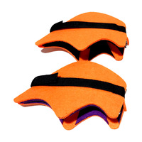 Costume d'Halloween pour animaux de compagnie en coton, vêtements pour chiens et chats avec design ailes de chauve-souris, couleurs et tailles personnalisables
