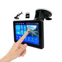 Pantalla Portátil Carplay de 7 Pulgadas con Android 13, Función de Cámara de Reversa, Batería de 1500mAh, Carplay Inalámbrico, Android Auto, Estéreo para Auto