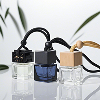 Vide suspendu voiture désodorisant bouteille voiture parfum diffuseur bouteille huile essentielle aromathérapie parfum pendentif bouteille en verre