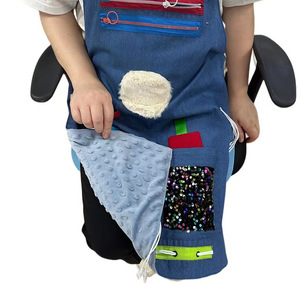 Delantal <span class=keywords><strong>de</strong></span> Entrenamiento Sensorial, Nueva Manta Sensorial para la Enfermedad <span class=keywords><strong>de</strong></span> <span class=keywords><strong>Alzheimer</strong></span>, Juguete Sensorial, Suministros para Personas Mayores, Juguetes Sensoriales para el Hogar para Personas Mayores - Product Image 4