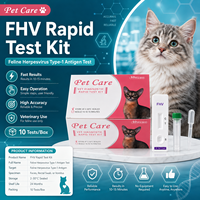 Alat Diagnostik Hewan Peliharaan untuk Tes Antigen Panleucopenia Feline FPV Profesional untuk Kucing