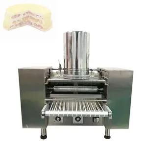 Automatic Commercial Use Thousand Layer Pancake Mini Mille Crepe Cake Machine Mango Durian Spring Roll Skin Crepes Making Maker