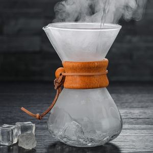 Ecocoffee 400-800ml Cafetera de vidrio para compartir café Máquina de café por goteo helado Olla de cerveza fría - Product Image 3