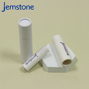 Envase Cilíndrico de Diseño Personalizado, Biodegradable, Reciclable, con Logotipo Personalizado, Tubo de Bálsamo Labial de Papel para Cosméticos, Cuatro Colores - Product Image 6