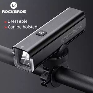 Luz Delantera para Manillar de Bicicleta <span class=keywords><strong>ROCKBROS</strong></span>, Linternas Impermeables de 1000 Lúmenes, Luz Delantera Recargable para Bicicleta - Product Image 4