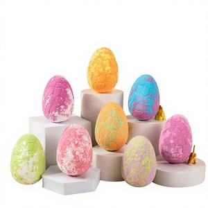Œufs de dinosaure pour enfants transfrontaliers de 120 g, boules de <span class=keywords><strong>bain</strong></span> et de <span class=keywords><strong>sel</strong></span> avec jouet et parfum explosif - Product Image 1