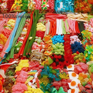 Grosir kustom Halal Cina jumlah besar manis asam <span class=keywords><strong>Jelly</strong></span> rasa Gummy permen dan permen - Product Image 1