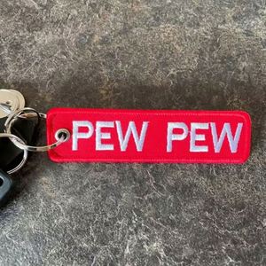 Fashion Promotional Brand <b>Name</b> Logo Embroidery Jet Tag Keychain Key <b>Ring</b> Custom Accessories - Product Image 6