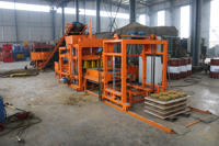 Machine de fabrication de blocs de béton hydraulique semi-automatique QT4-20/Prix de la machine de fabrication de briques Tunisie/Machine de moulage de blocs Nigéria