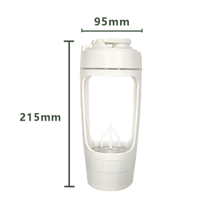 בקבוק שייקר חשמלי לחלבון 21oz, עשוי טריטן ללא BPA, אטום לדליפות עם נעילה, כוס ערבוב אוטומטית מגנטית, בלנדר לחדר כושר. - Product Image 6