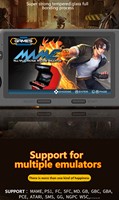 Console de jeu portable IHOMELIFE SF3000, rétro arcade, écran HD IPS de 4,5 pouces, mémoire 64 Go, Wi-Fi, Android, batterie 3000 mAh, jeux