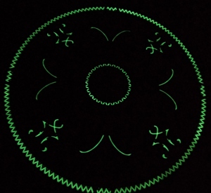 Khuyến mãi sáng vàng bạc hoa đánh bóng pha lê trang trí thảm huy chương gạch hội trường sảnh tầng - Product Image 2