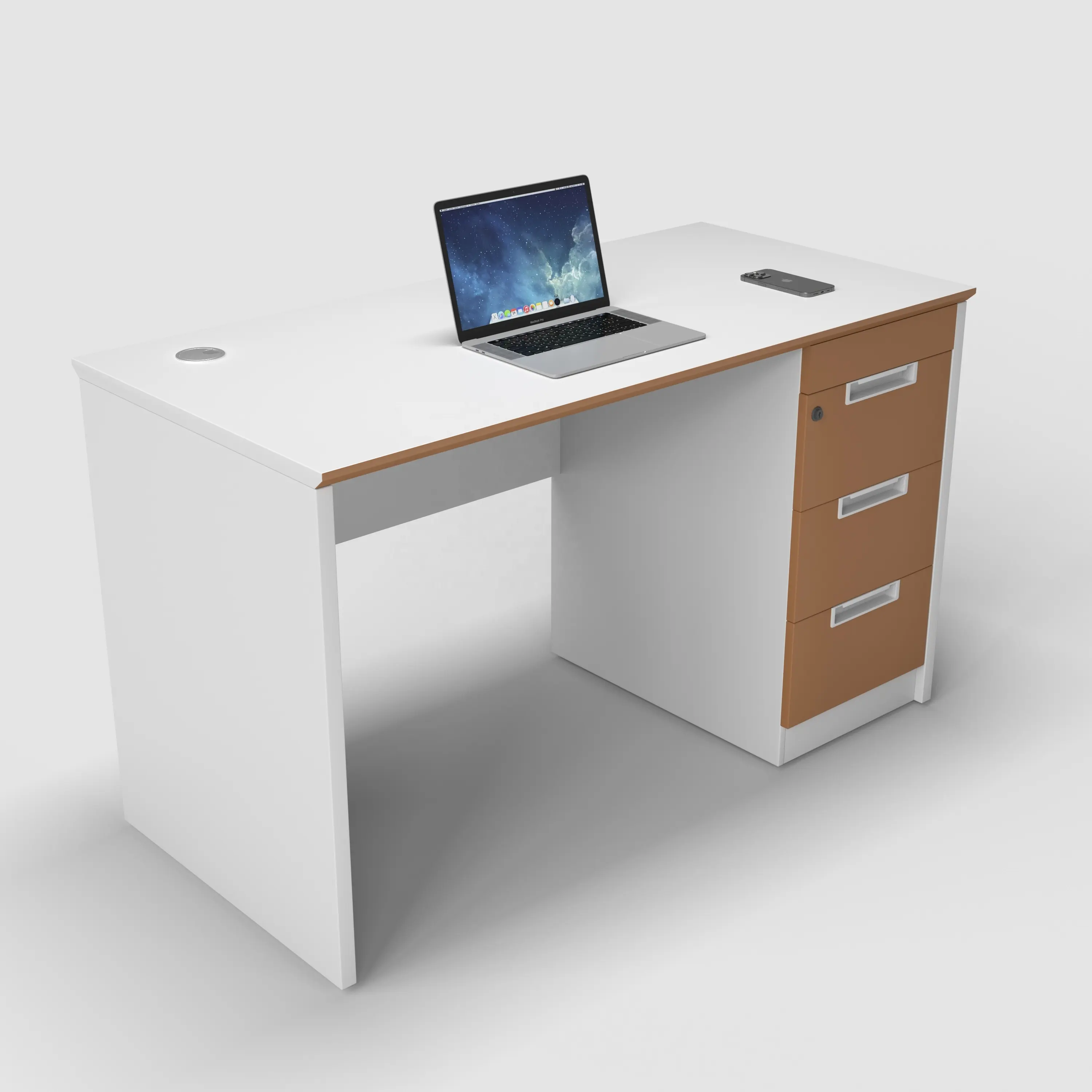 مكتب دراسة بسيط من جودة عالية طاولة كمبيوتر زاوية مكتب للمنزل