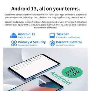 Estreno mundial Teclast P26T Android 13 Tablet 10,1 pulgadas IPS 4GB RAM 128GB ROM A523 8-Core Dual-Band Wi-Fi Type-C Widevine L1 - Product Image 5