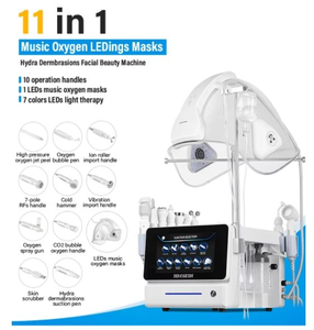 11 In 1 Hydro Aqua Peeling Microdermabrasion Oem Odm Oxygen Jet Beauty Salon Skin Care Hydra Dermabrasion Facial Machine - Product Image 4