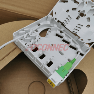 1/2/4 Port 30m <span class=keywords><strong>PAU</strong></span> FTTH Pré Terminé PTO Outlet Fiber Access Terminal Box Kit de Terminaison Optique Pto Fibre Optique 1fo - Product Image 5