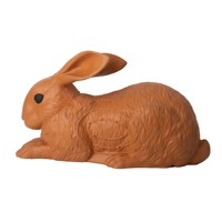 Cible de tir à l'arc 3D en forme de lapin avec support de groupe, équipement de tir en mousse durable pour la pratique de la chasse et de l'archerie en extérieur