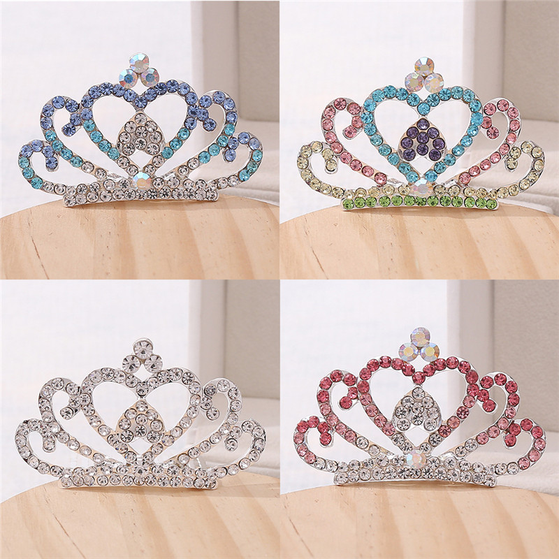 ♡Tiara♡(*ˊ˘ˋ*)② 2本 118 Pc W/Two Styles Wholesales Lots Crystal Flower Girls