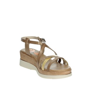Fi2949 sandali con zeppa in vera pelle con cinturino piatto con plateau alla caviglia per l'inverno primavera estate-traspiranti e impermeabili - Product Image 5