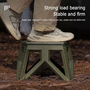 High Load-Bearing Portable Folding Plastic <b>Chair</b> Iron Reinforcement-Square Design <b>Outdoor</b> Furniture for Bedroom Hotel Warehouse - Product Image 4