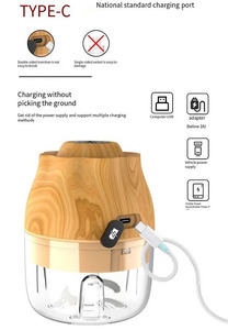 Mini Licuadora Portátil Recargable para Alimentos de Bebé, Cuchilla de Acero Inoxidable, Motor de Cobre, para Uso en Casa y al Aire Libre, Picadora de Ajo y Puré - Product Image 2