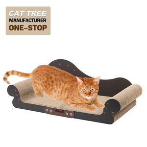 Fabrikant Groothandel Goedkope Sofa Design Klauw Klimmende Gegolfde Kattenkrabplank - Product Image 2