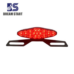 Indicateurs de feux arrière de frein adaptatifs pour <span class=keywords><strong>moto</strong></span> Système d'avertissement de vitesse <span class=keywords><strong>clignotant</strong></span> dynamique IP67 Sécurité arrière anti-tempête - Product Image 1