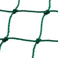 Filets de couverture de camion de remorque PE polyéthylène 3 brins noué maille carrée filet de coffre organisateur de cargaison avec corde élastique approvisionnement d'usine