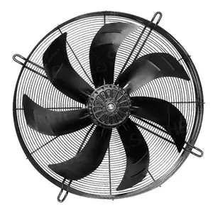 Ventilador de fluxo axial, ventilador de escape de montagem industrial de parede, alta velocidade, ventilação, refrigeração, ventilador circulador de ar