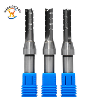 Extrémité d'outil de fraise en carbure de tungstène à bas prix OEM enduit 1/2 pouces diamètre de tige droite CNC TCT mèches de routeur