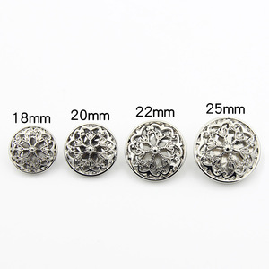 Deepeel Bp037 18-25Mm Quần Áo Nút May May Trang Trí Phụ Kiện Phù Hợp Với Áo Hollow Hoa Nút Hợp Kim - Product Image 2