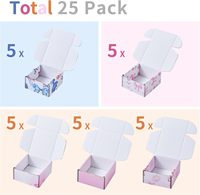 Nouvelle Arrivée 2026 – Boîte d'expédition pliable écologique pour bijoux, personnalisable avec logo, recyclable, réutilisable et portable en carton ondulé