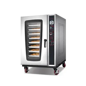 Commerciële Bakkerij Apparatuur Hetelucht Convectie Oven Industriële Oven Gas Voor Brood Bakken 5-Tray Bakoven